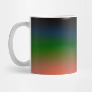 red blue green texture abstract Mug